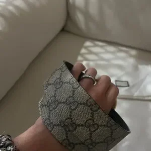 Gucci | Accessories | Gucci Brown Monogram Belt Wdustbag 